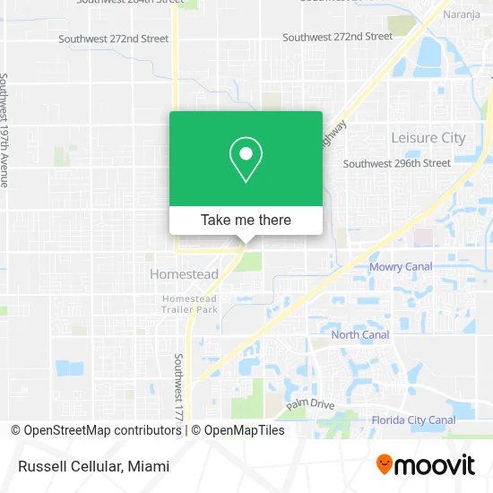 Russell Cellular map