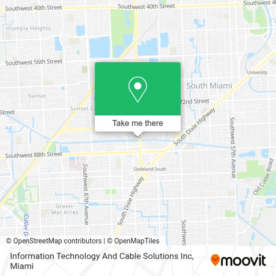 Information Technology And Cable Solutions Inc map