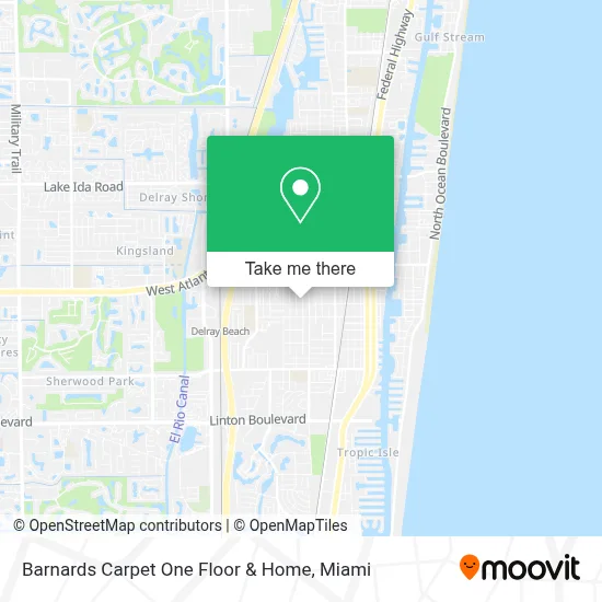 Barnards Carpet One Floor & Home map