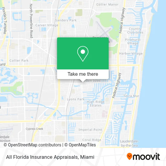 All Florida Insurance Appraisals map