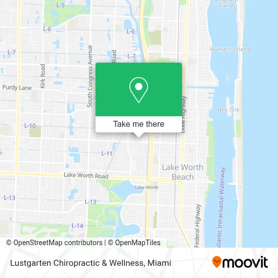Lustgarten Chiropractic & Wellness map