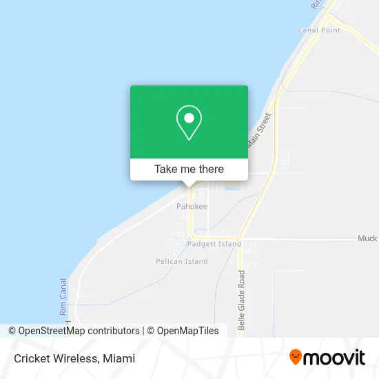 Cricket Wireless map