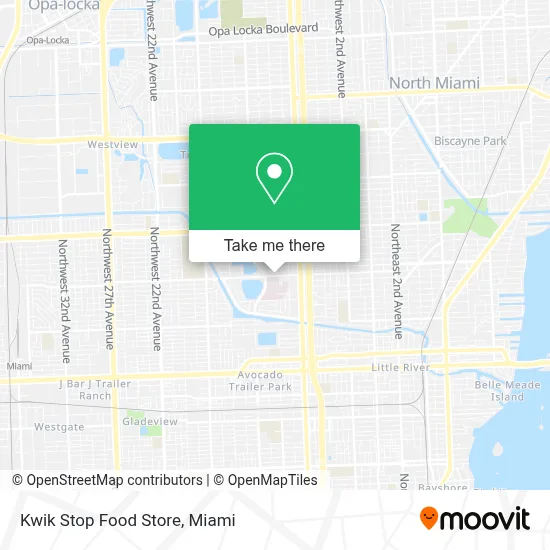 Kwik Stop Food Store map