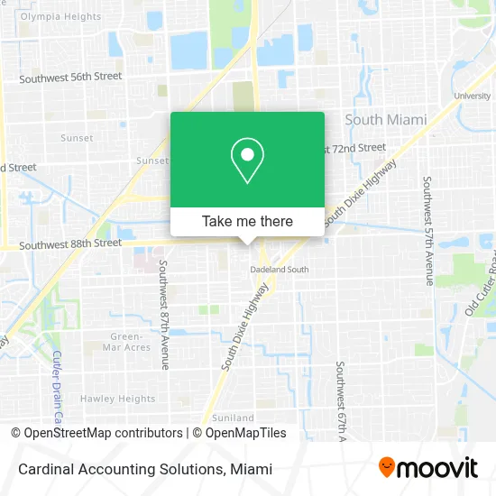 Cardinal Accounting Solutions map