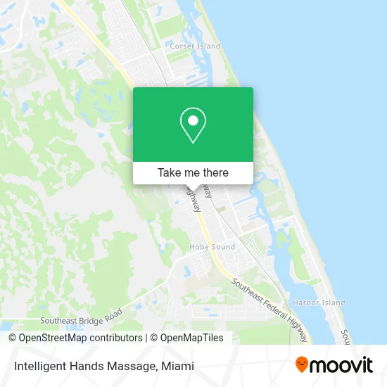 Intelligent Hands Massage map