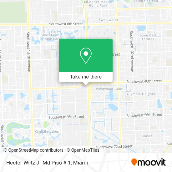 Hector Wiltz Jr Md Piso # 1 map