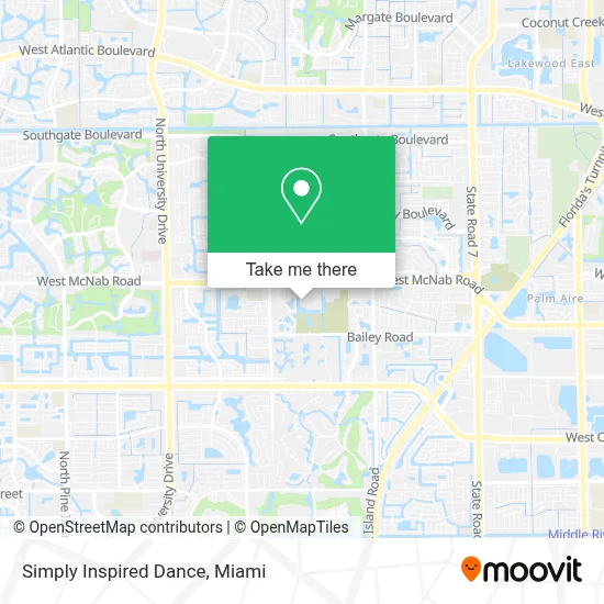 Simply Inspired Dance map