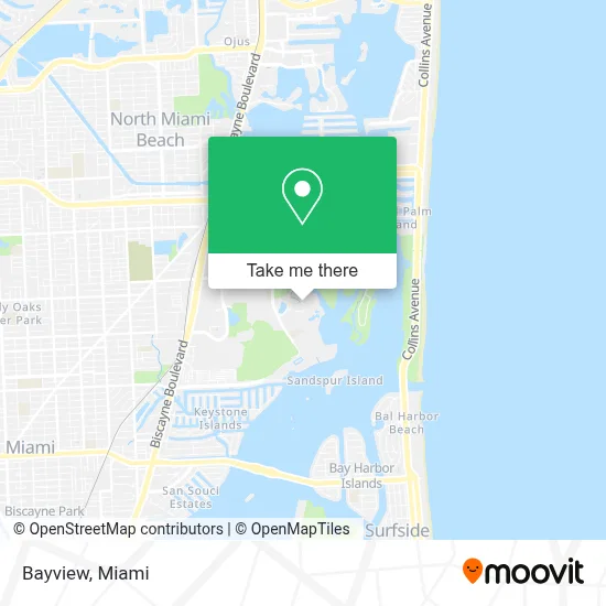 Bayview map