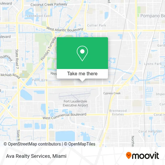 Ava Realty Services map