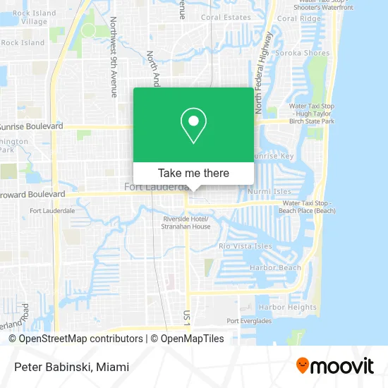 Peter Babinski map
