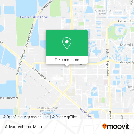 Advantech Inc map