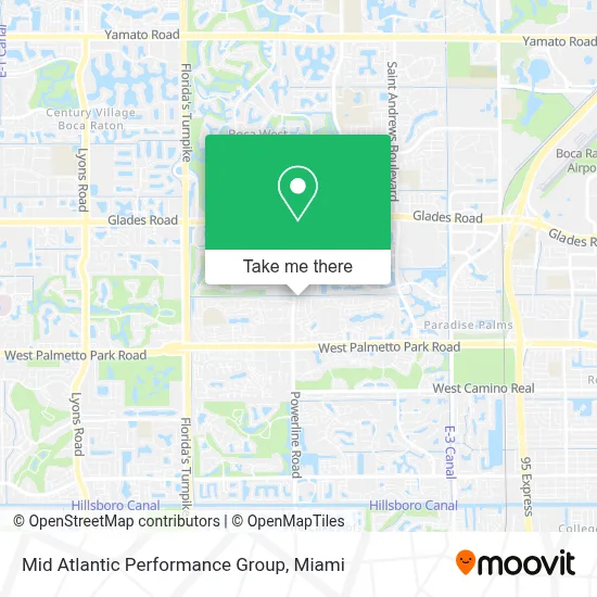 Mid Atlantic Performance Group map