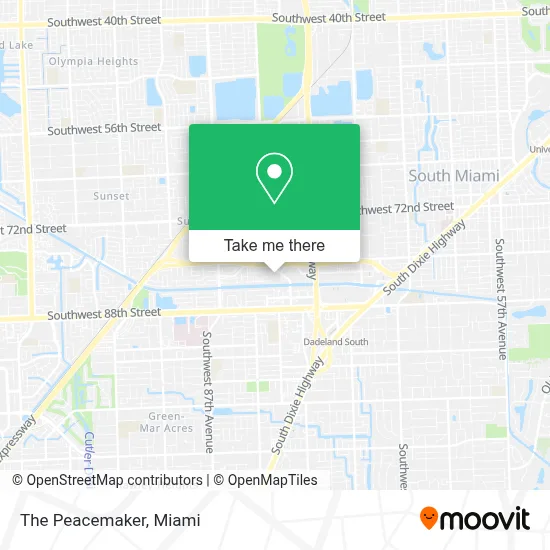 The Peacemaker map