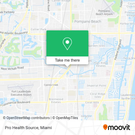 Pro Health Source map