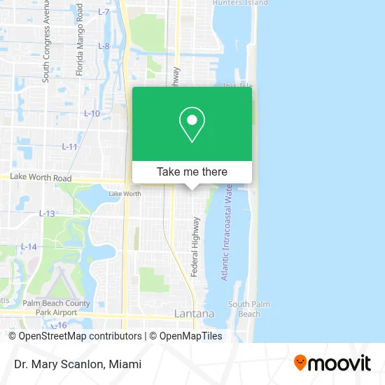 Dr. Mary Scanlon map