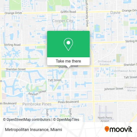 Metropolitan Insurance map