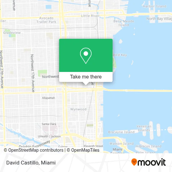 David Castillo map