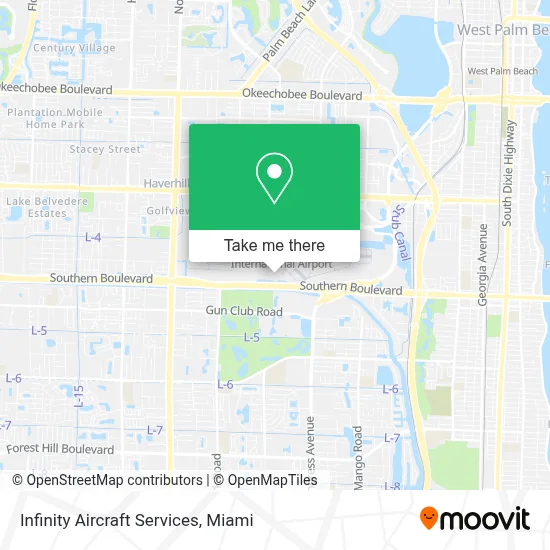 Infinity Aircraft Services map