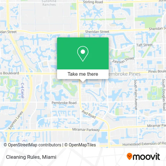 Cleaning Rules map
