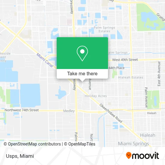 Usps map