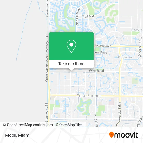 Mobil map