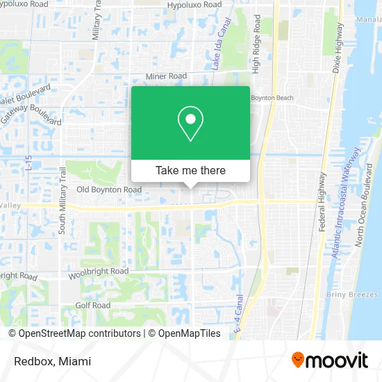 Redbox map