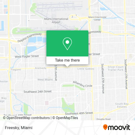 Freesky map