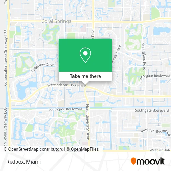 Redbox map