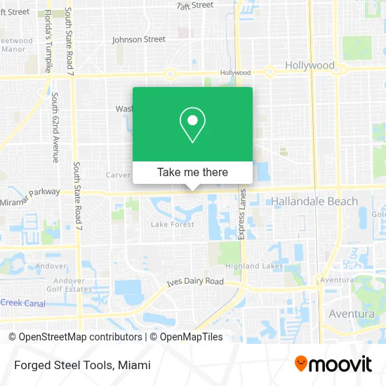 Forged Steel Tools map