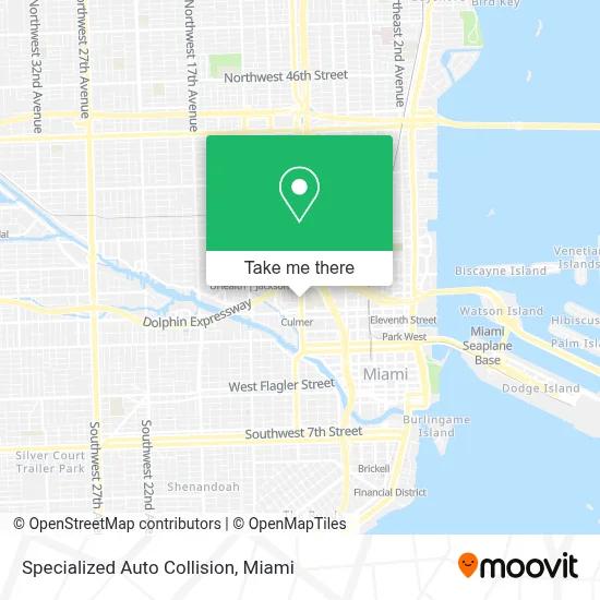 Specialized Auto Collision map