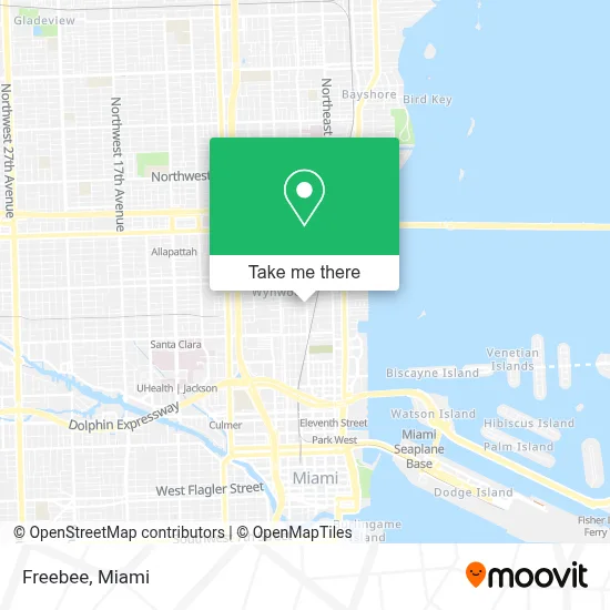 Freebee map