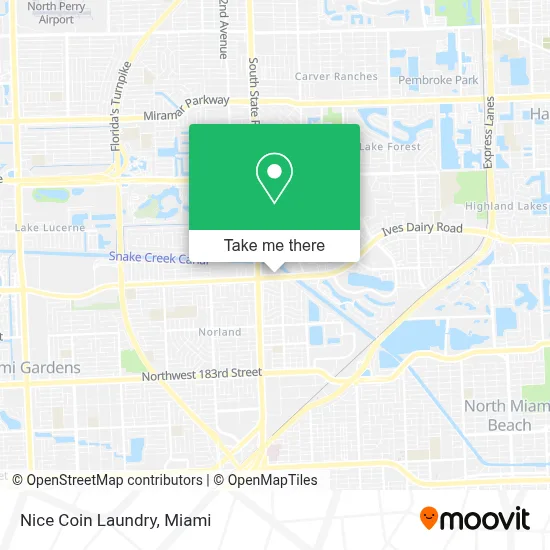 Nice Coin Laundry map