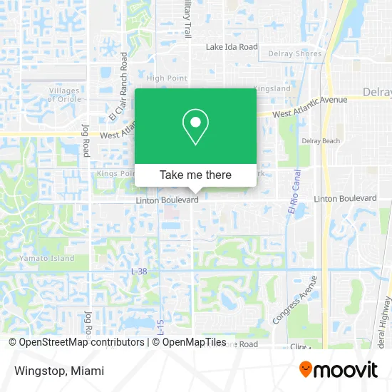 Wingstop map