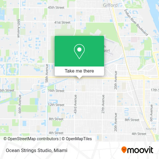 Ocean Strings Studio map