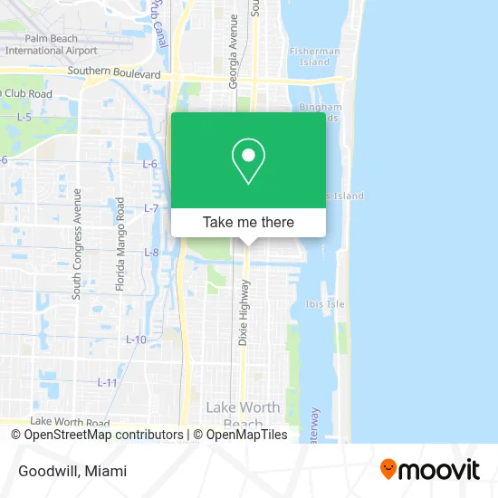 Goodwill map