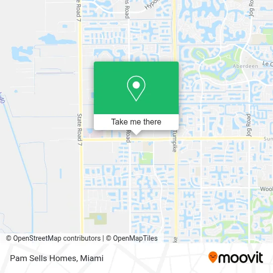 Pam Sells Homes map
