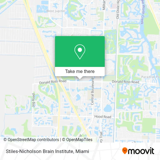 Stiles-Nicholson Brain Institute map