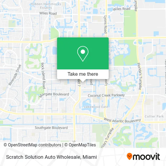 Scratch Solution Auto Wholesale map
