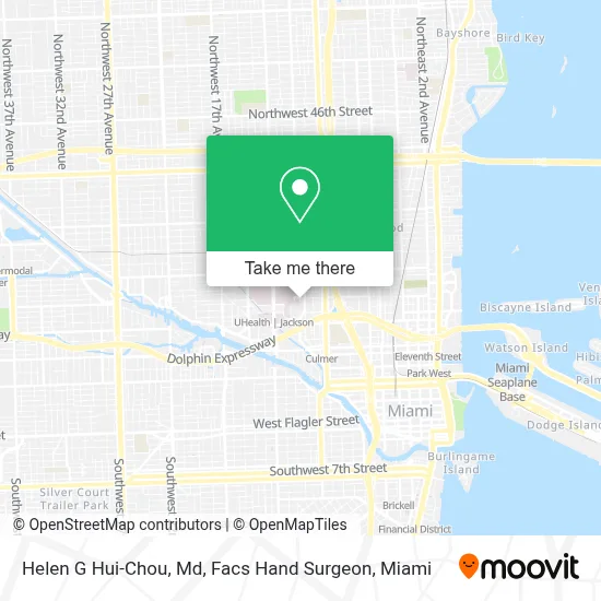 Helen G Hui-Chou, Md, Facs  Hand Surgeon map