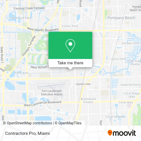 Contractors Pro map