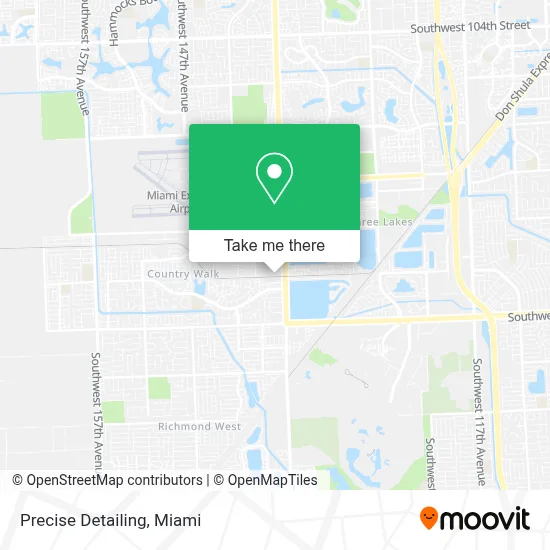 Precise Detailing map