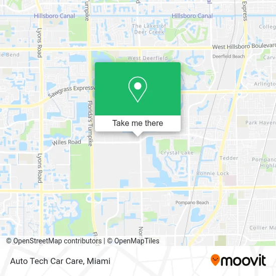 Auto Tech Car Care map