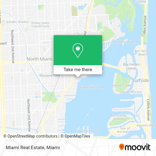 Miami Real Estate map