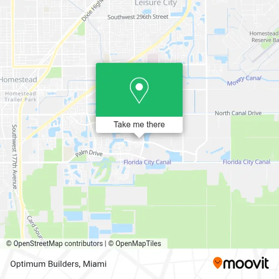 Optimum Builders map
