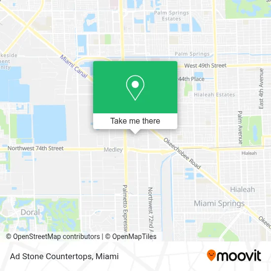 Ad Stone Countertops map