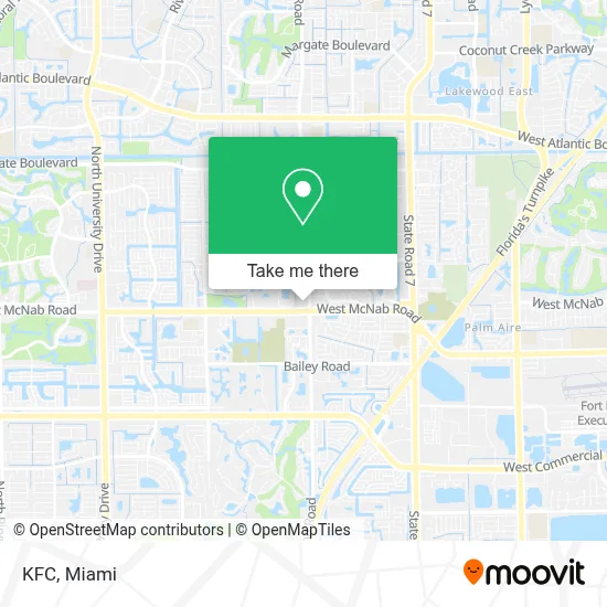 Kfc map