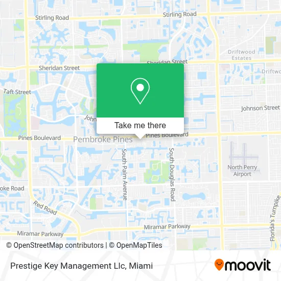 Prestige Key Management Llc map