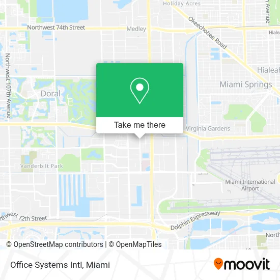 Office Systems Intl map