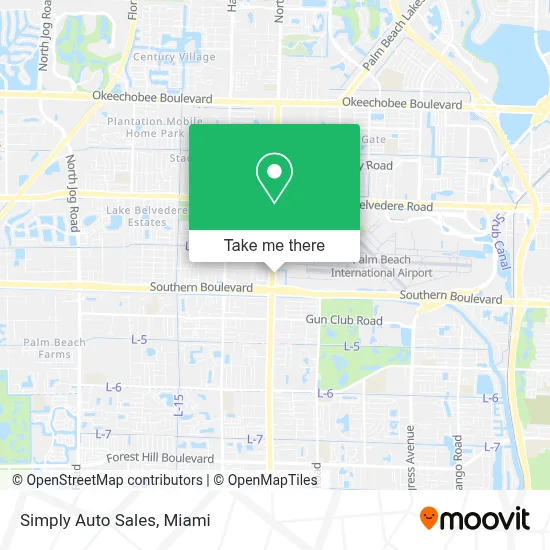 Simply Auto Sales map