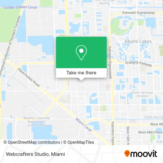 Webcrafters Studio map